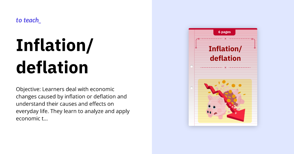 Inflation/deflation