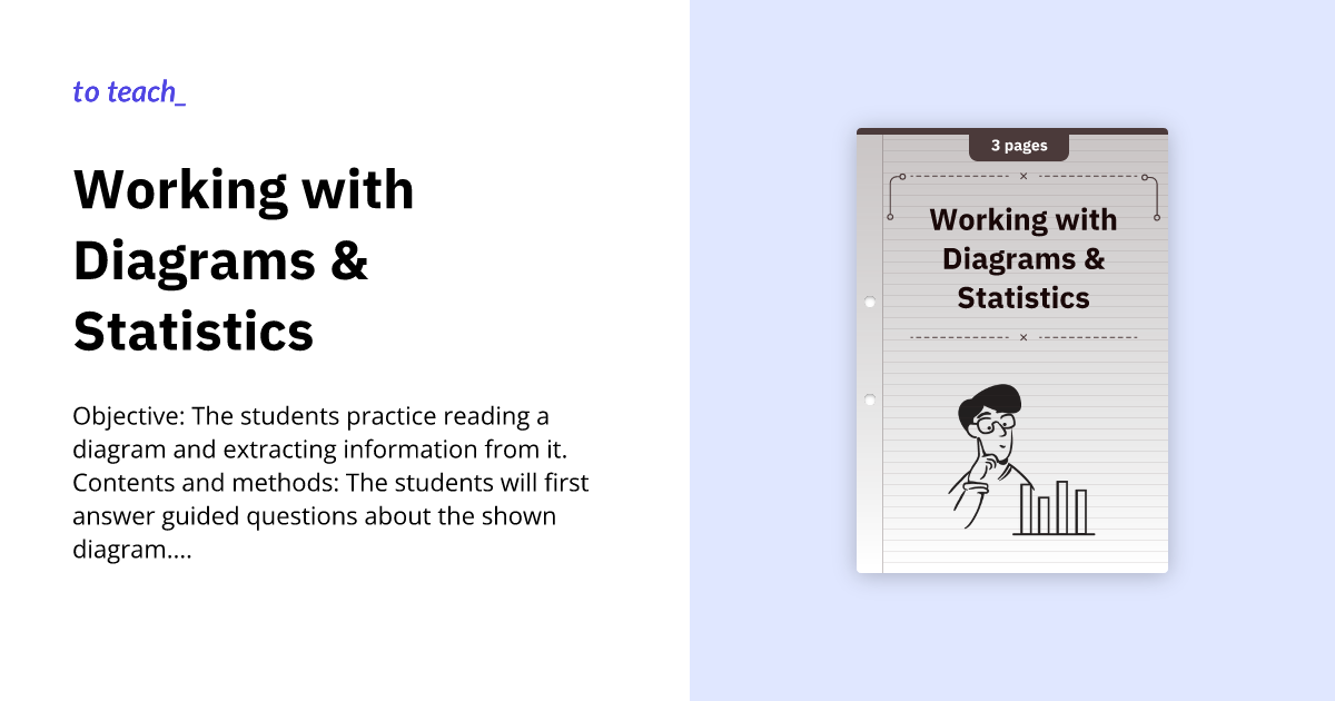 Working with Diagrams & Statistics