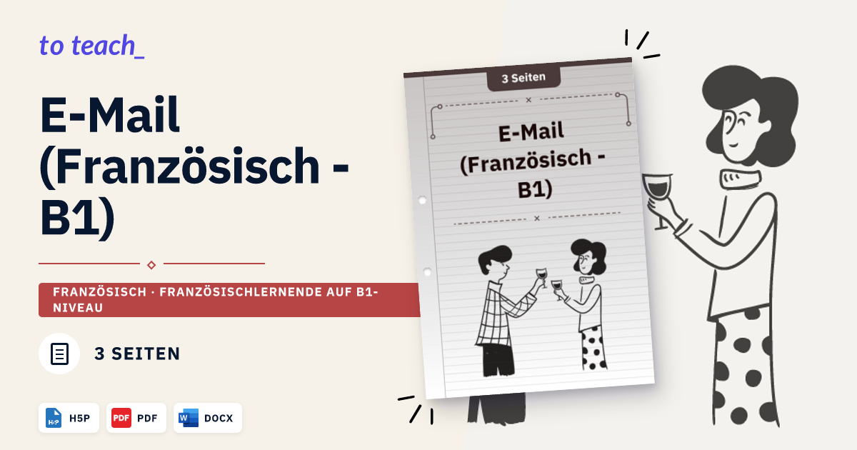 E-Mail (Französisch - B1)