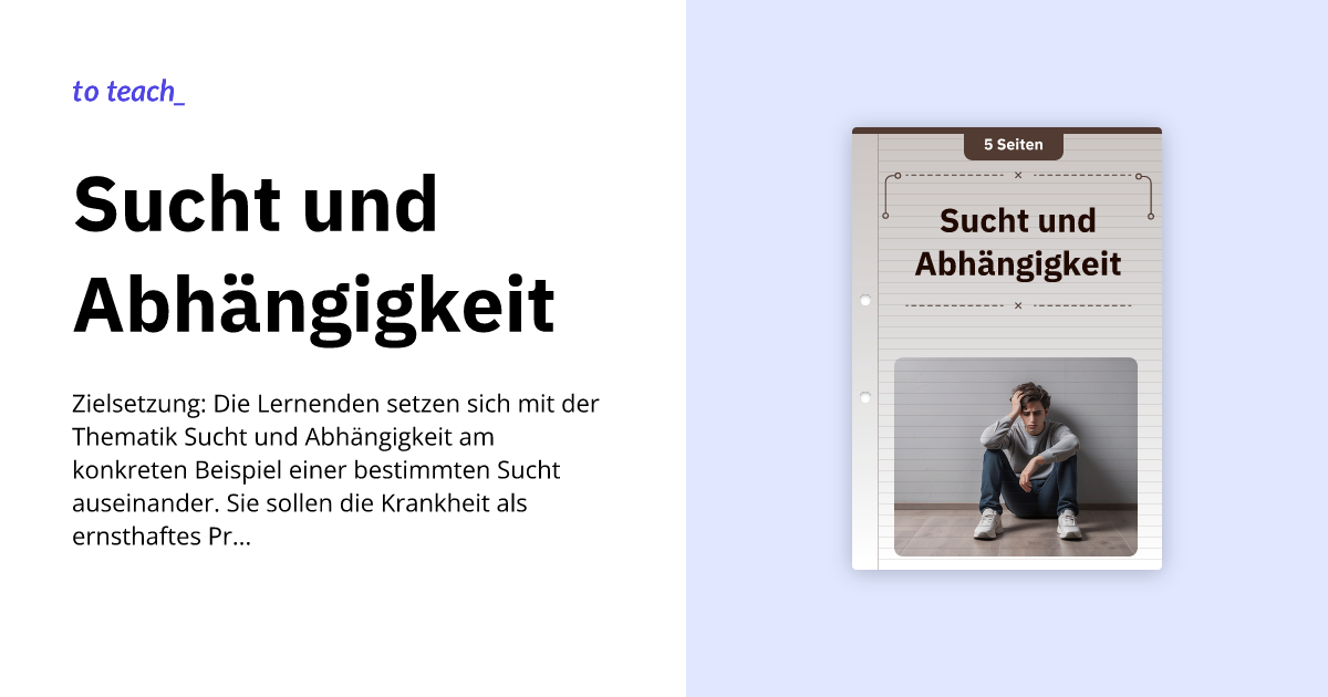 Ausblik 2 Sucht Und Abhangigkeit Sprawdzian